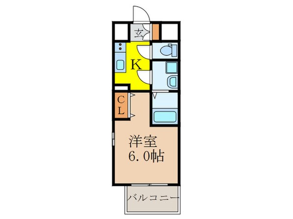 ｴｽﾘｰﾄﾞ新大阪ｸﾞﾗﾝﾌｧｰｽﾄの物件間取画像